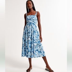 NWT Abercrombie Emerson Poplin Dress